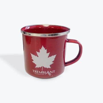 Petite tasse feuille d'érable métal