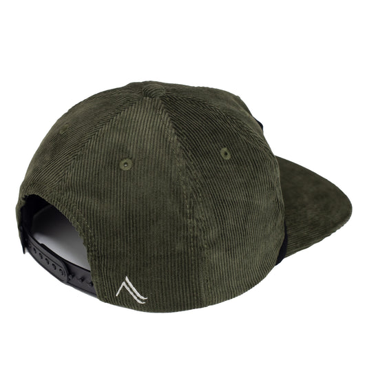 Casquette adulte velours côtelé motif coucher de soleil - Tremblant