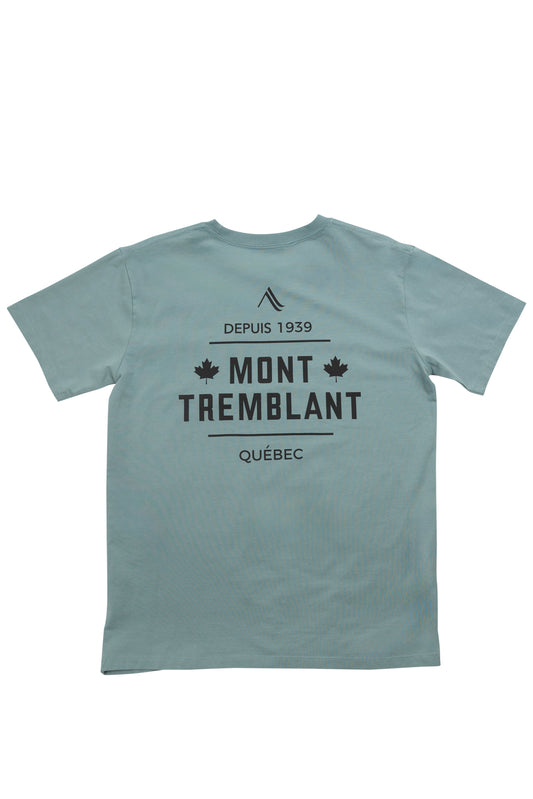 T-shirt manches courtes - logo feuilles d'érable