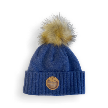 Tuque pompon laine et cachemire