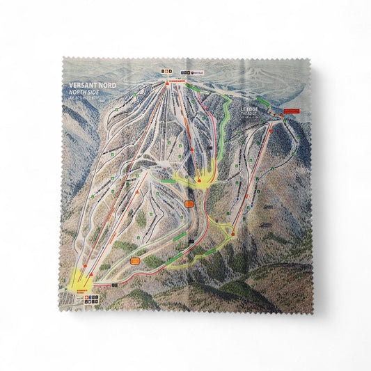 Lingette carte des pistes - Tremblant