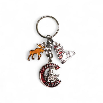 Porte-clé 3 charms
