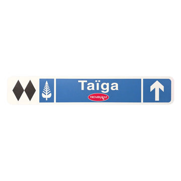 Affiche piste Taïga