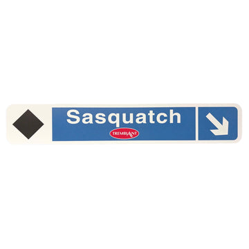 Affiche piste Sasquatch