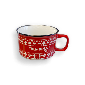 Grande tasse à latté - rouge