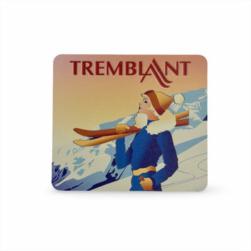 Sous-verre vintage femme