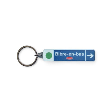 Porte-clé Bière-en-bas