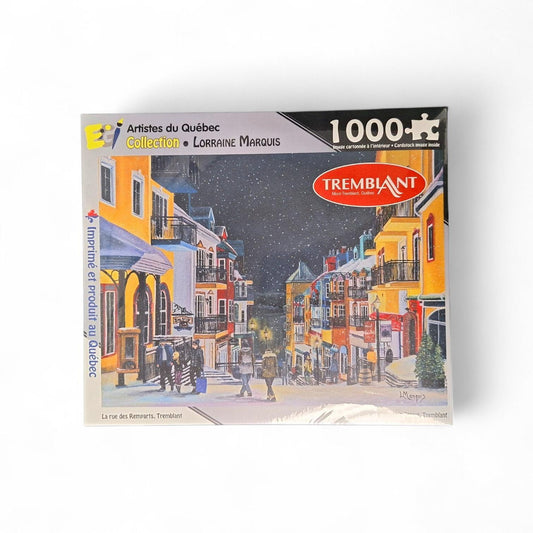 Casse tête 1000 morceaux "La rue des Remparts, Tremblant"