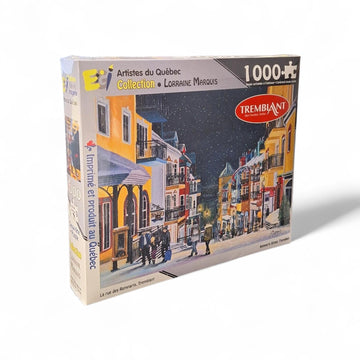 Casse tête 1000 morceaux "La rue des Remparts, Tremblant"