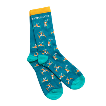 Chaussettes turquoise - Tremblant