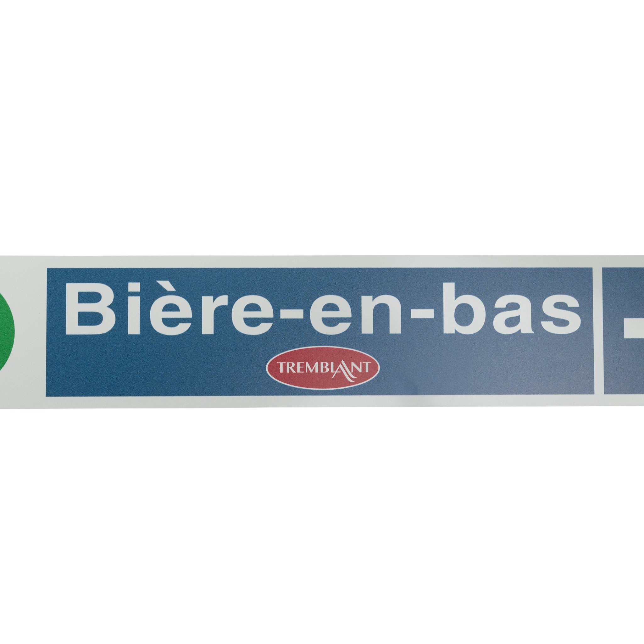 Affiche piste Bière-en-bas