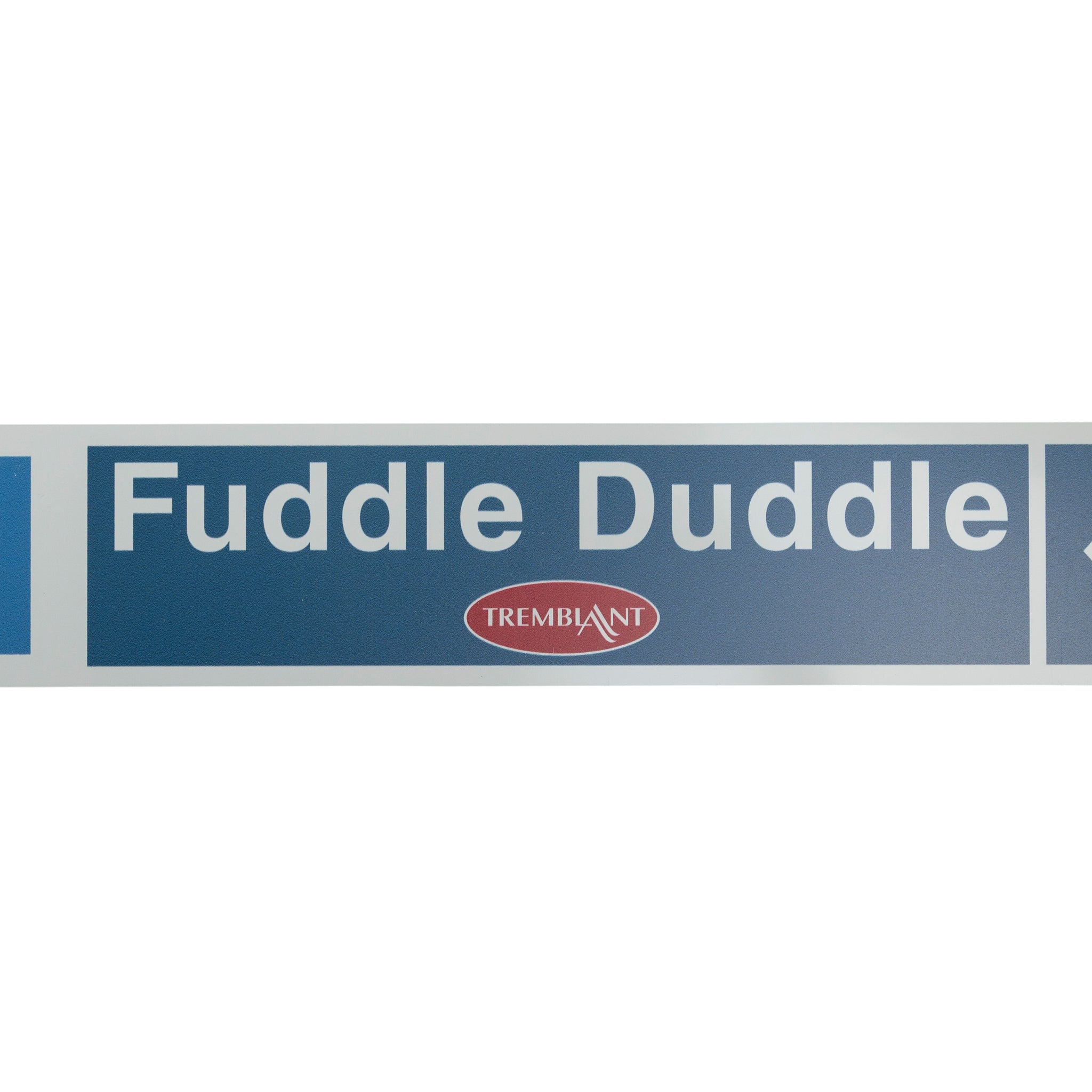 Affiche piste Tremblant Fuddle Duddle