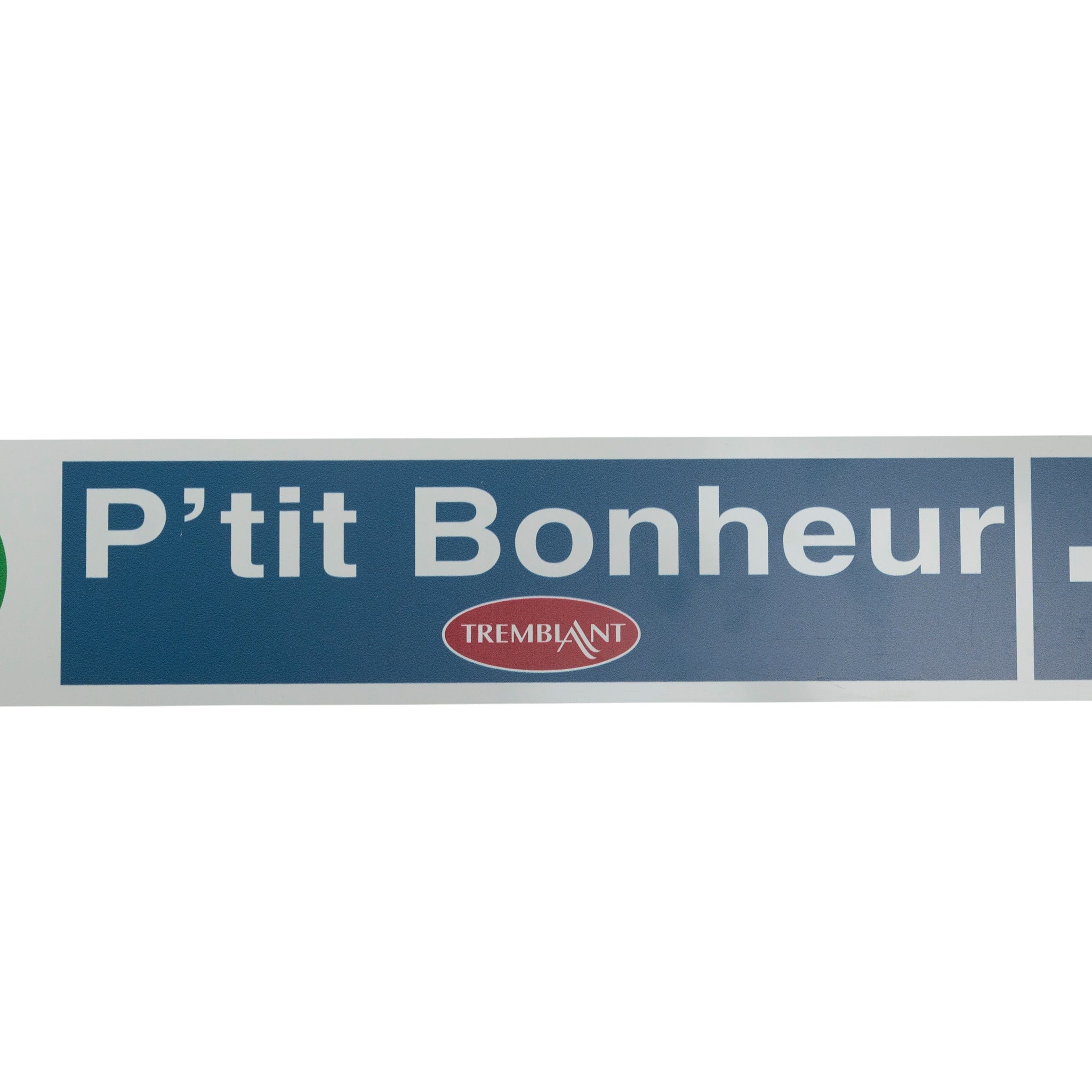 Affiche piste Tremblant P'tit bonheur