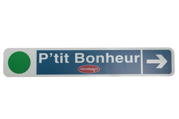 Affiche piste Tremblant P'tit bonheur