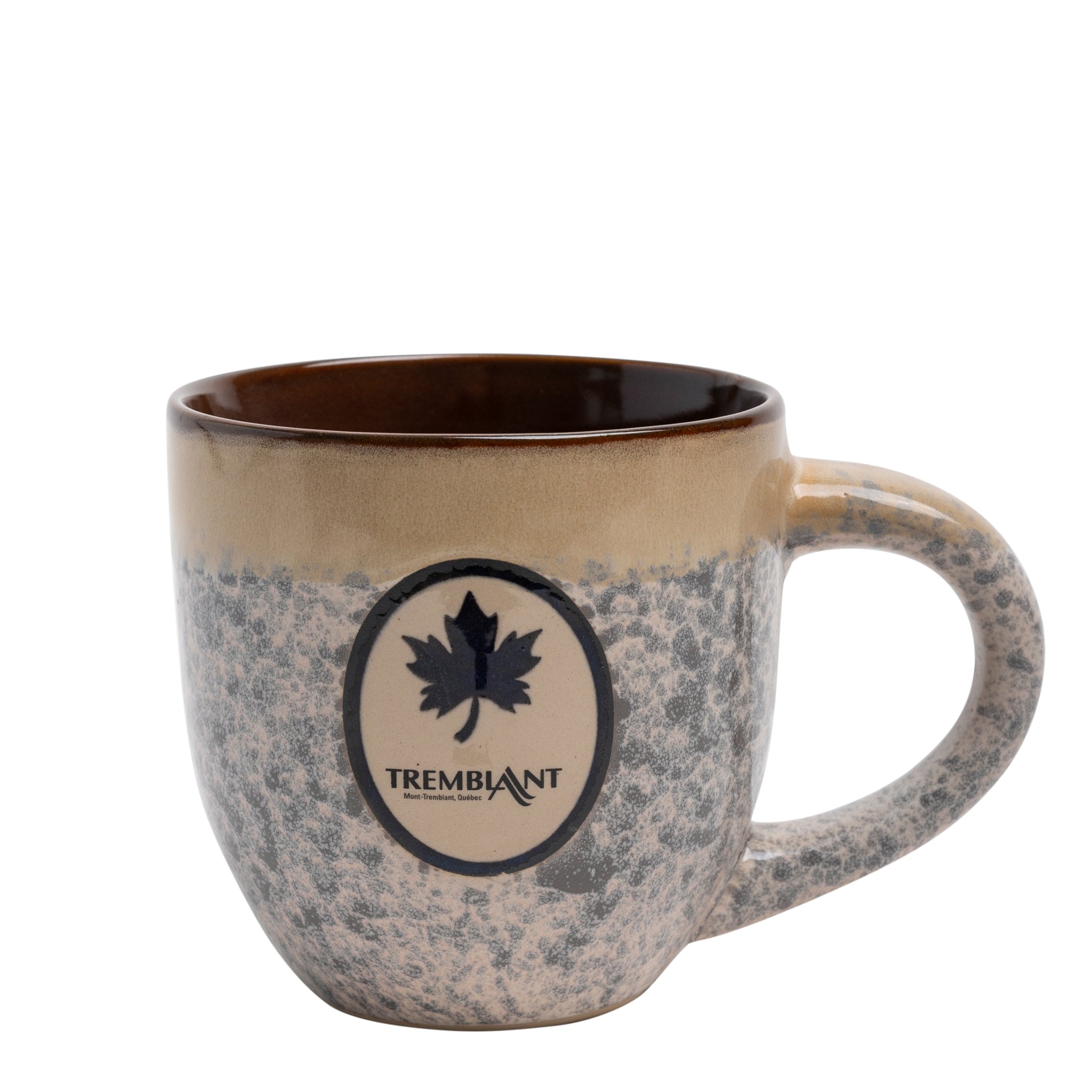 Tasse imprimé feuille d'érable effet moucheté